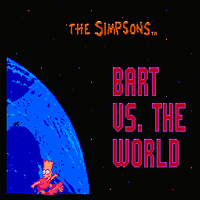 The Simpsons - Bart vs. the World Title Screen